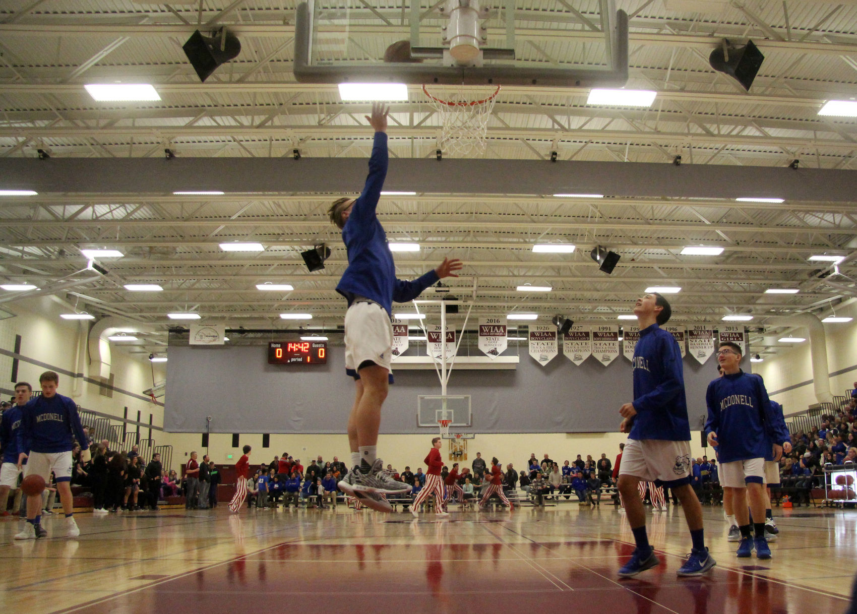 McDonell boys basketball vs South Shore at Spooner 3-10-18